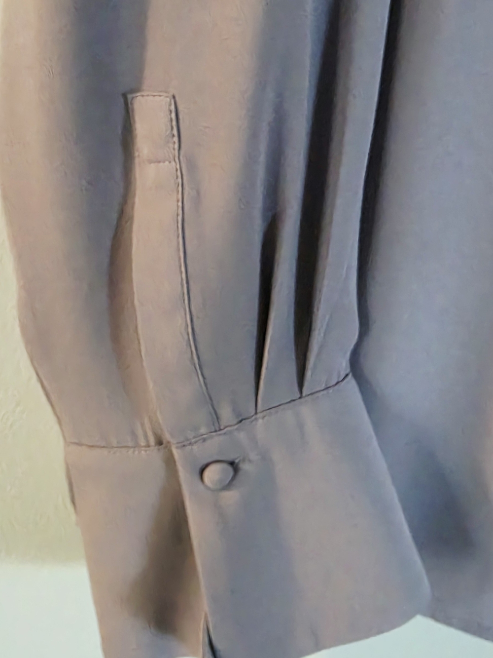 Ann Taylor Ruffle V-Neck Blouse - Picture 3 of 5